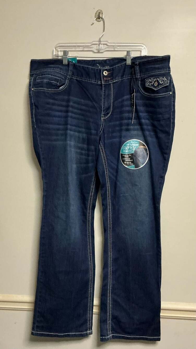 Ariya Jeans Slim Boot Jeans Size 20 Regular Dark Wash